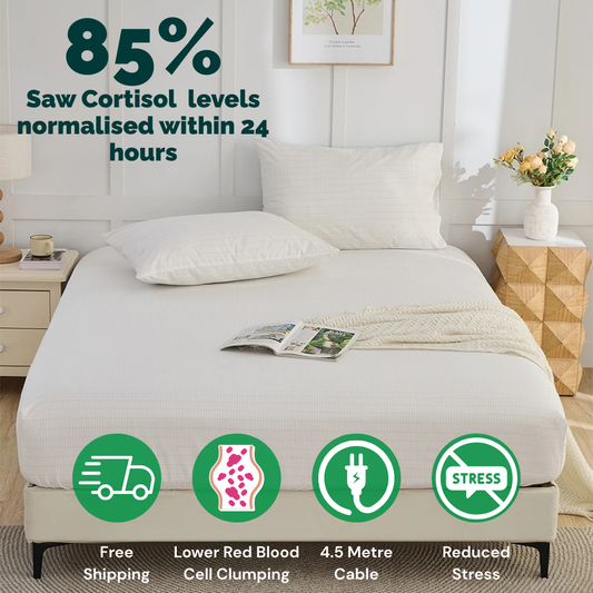 Grounding Fitted Bed Sheet